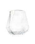 Vaso de Vidrio Hexagonal Transparente – 300 ml