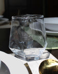 Vaso de Vidrio Hexagonal Transparente – 300 ml