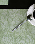 Mantel individual verde: Colección Victoria