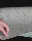 Mantel individual verde: Colección Victoria