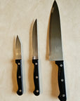 Juego de 3 cuchillos Venecia – Acero Inoxidable | Cocina Mía