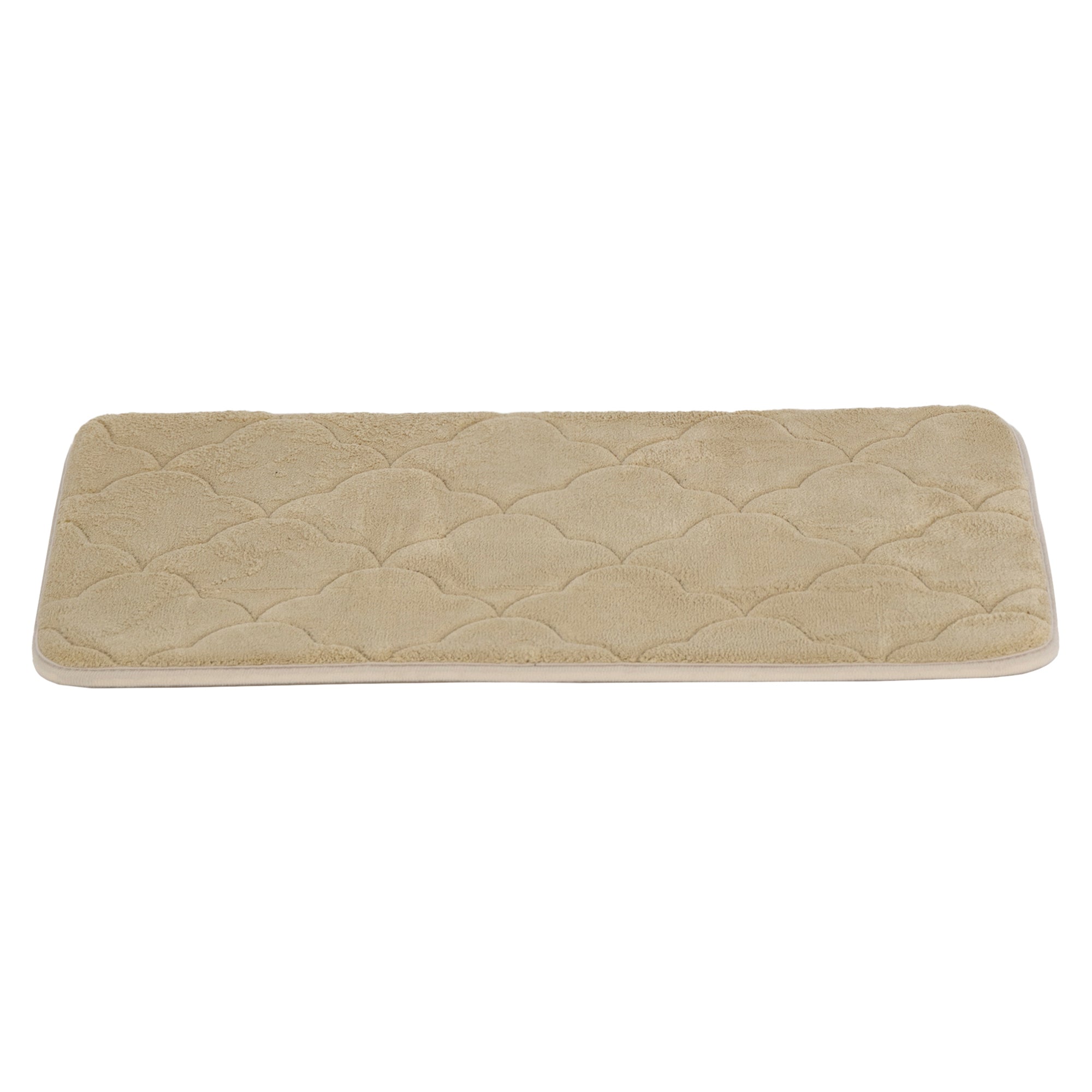 H&S Accents - Tapete Memory Foam, 40 X 60 cms. Opciones Beige y Café - Mango Magenta