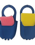 - Cocina Mía - Porta esponja de silicón disponible en coral, azul y gris. - Mango Magenta